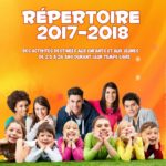 Le répertoire des activités 2017-2018. le-r%c3%a9pertoire-des-activit%c3%a9s-2017-2018