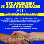 Eté solidiaire 2017, "Je participe"!