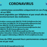 Coronavirus : services communaux et CPAS coronavirus-services-communaux-et-cpas