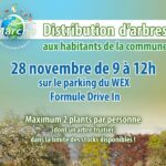 Distribution d'arbres aux habitants, formule drive-in distribution-darbres-aux-habitants-formule-drive-in
