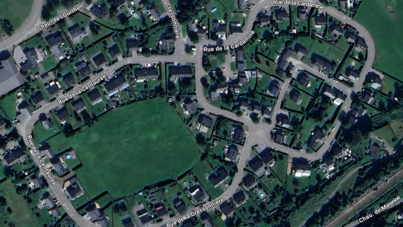 Quartier Cresse de Lorichamps - Mesures de circulation