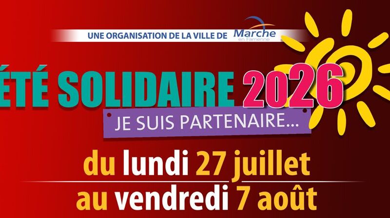Eté Solidaire (27 juil au 7 août)